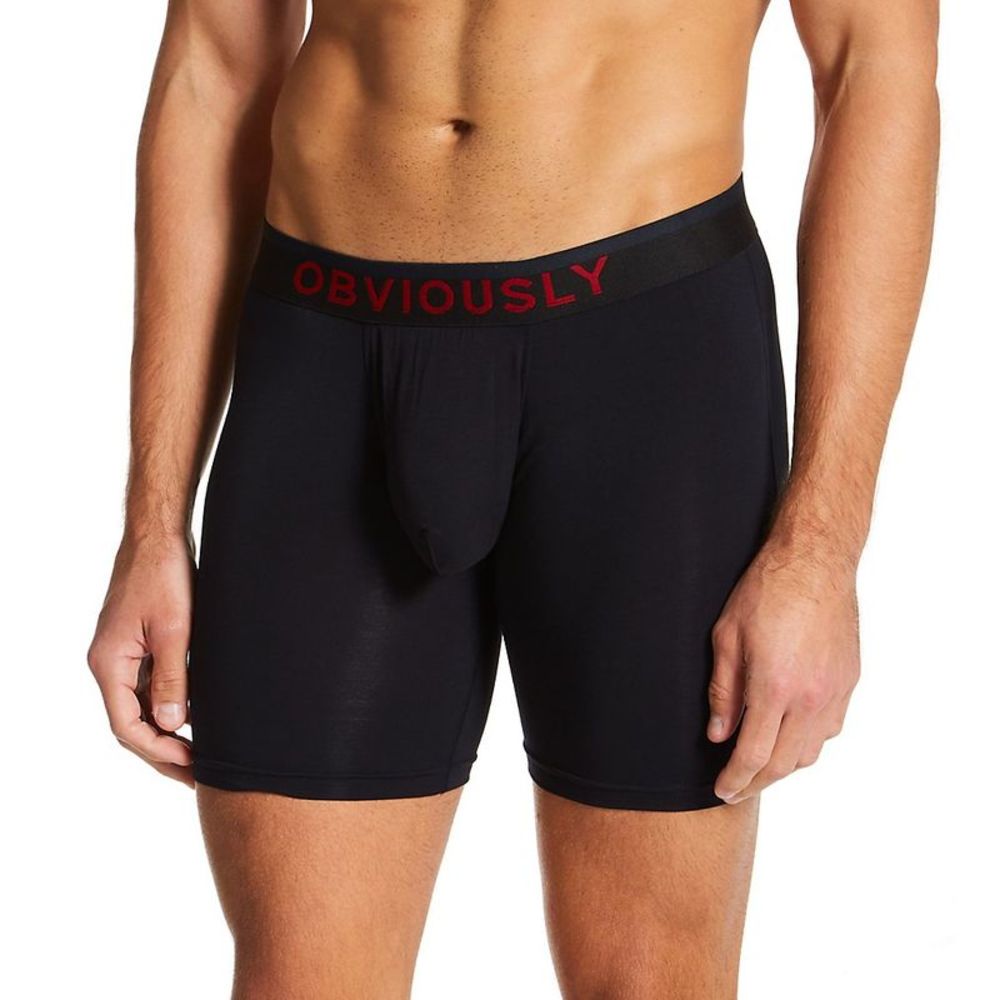 Obviously FreeMan AnatoFREE 6 Inch Boxer Brief -  Black  C09